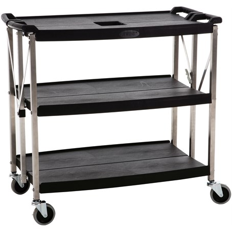 GenWare Large 3 Tier Foldable Trolley