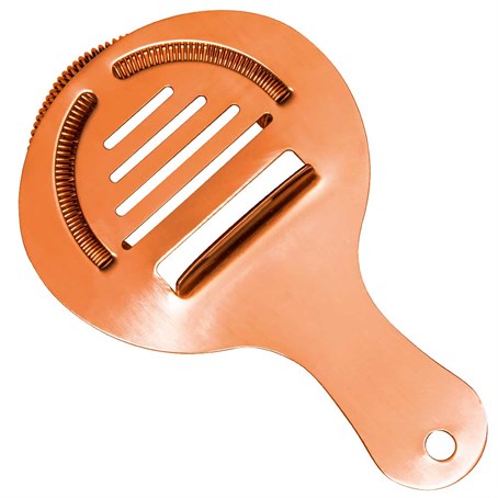 Coley Cocktail Copper Strainer 15.5cm