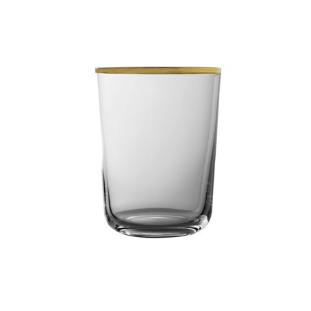 Fluet Old Fashioned Gold Rim Ultra Thin 34cl