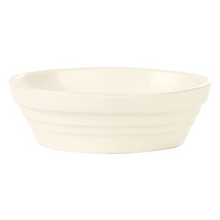 White Oval Baking Dish 14cm/5.75"