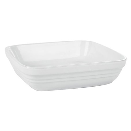 White Square Baking Dish 25cm/9.75"