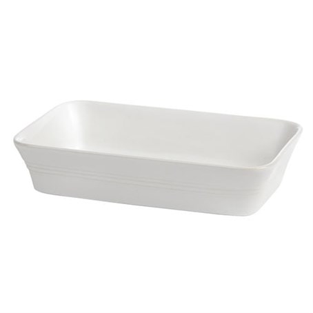 White Rectangular Dish 26x16.5x5.5cm