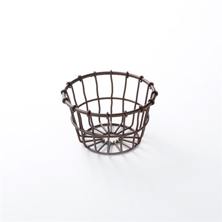 Basket, Wire, Bronze, Small