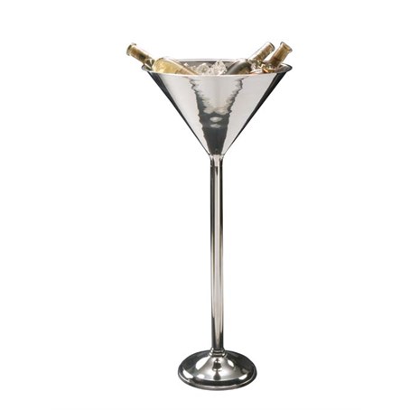 Martini Wine Stand, Stainless Steel