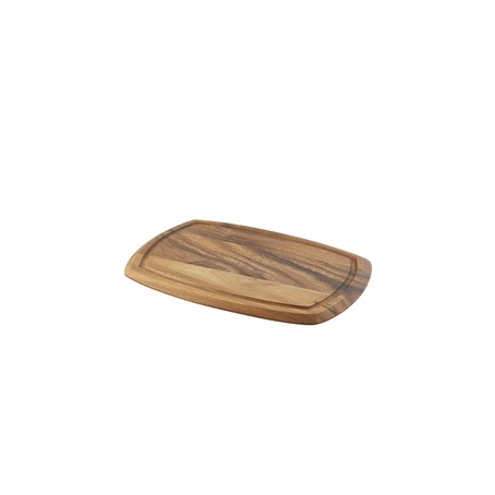 Genware Acacia Wood Serving Board 36 x 25.5 x 2cm