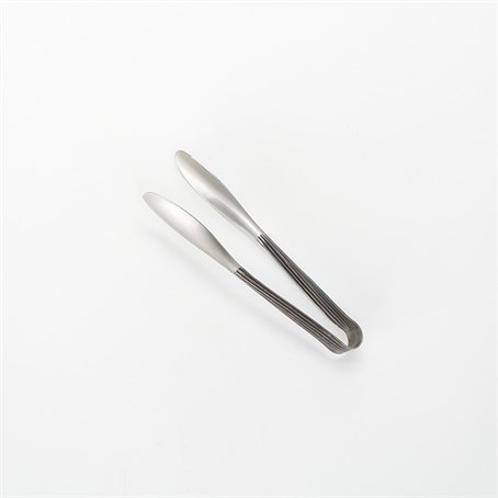 Serving Tong, Stainless Steel, Wavy Aged, 6" L