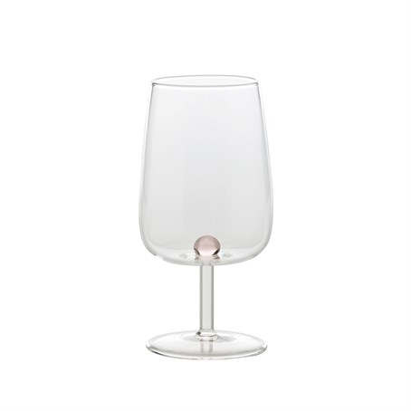 BILIA Pink Wine Glass Ø75x160mm