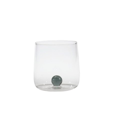 BILIA Grey Tumbler Glass Ø88x90mm