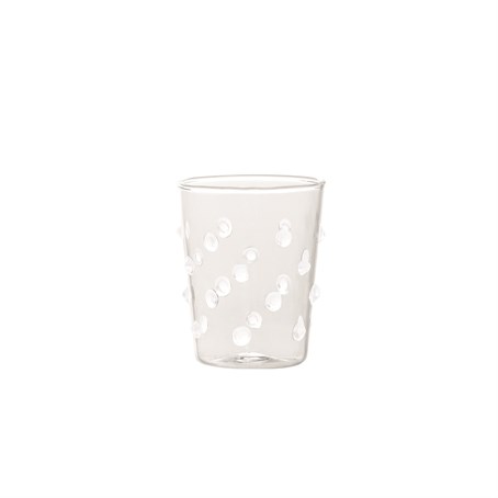 PARTY JUNIOR White Tumbler Glass Ø80x82mm. CL.9.5