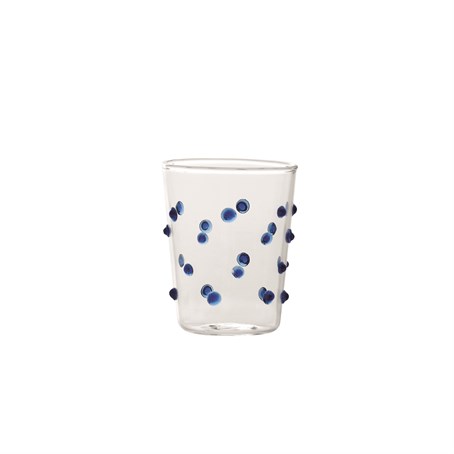 PARTY JUNIOR Blue Tumbler Glass Ø80x82mm. CL.9.5