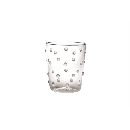 PARTY White Tumbler Glass Ø90x103mm. CL.45